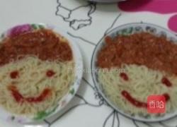 双胞胎意式肉酱面的做法图解3