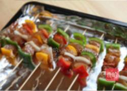 彩椒鸡肉串的做法图解4