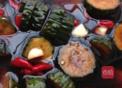 秘制腌黄瓜的做法图解4