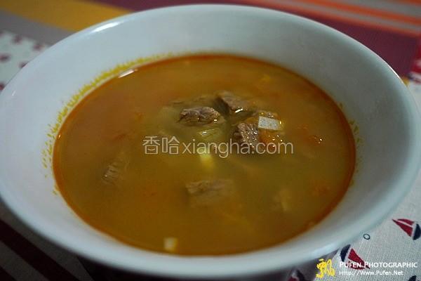 西式牛肉汤