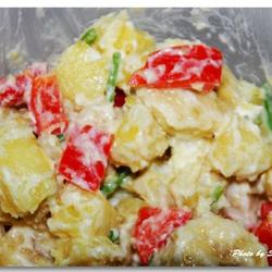 薯仔牛肉双拼沙拉的做法[图]