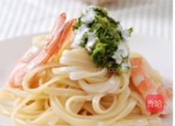 香椿蒜泥&香椿蒜泥面&香椿蒜泥意面的做法图解3