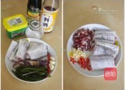 海带丝腊味蒸带鱼的做法图解1