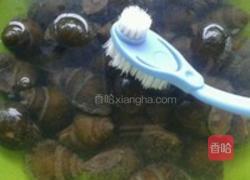 酸笋田螺煲的做法图解1