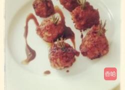 迷迭香牛肉丸的做法图解4