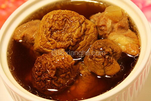 姬松茸肉排汤