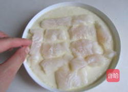 龙俐鱼柳蒸蛋的做法图解6