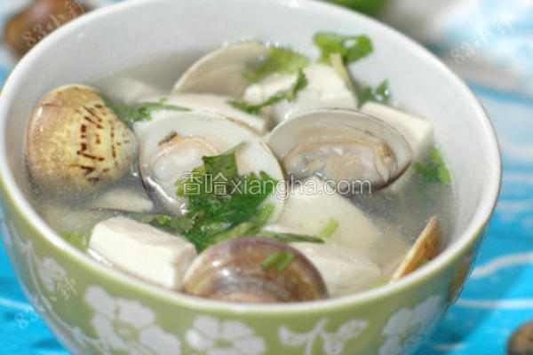 豆腐蛤蜊汤