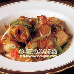 生抽王干煎大虾的做法[图]