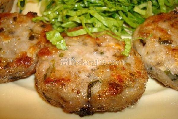 胡马煎鱼饼