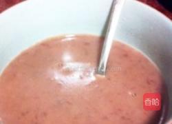 奶香红豆糊的做法图解4