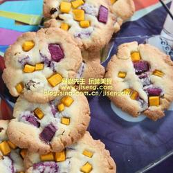 紫薯南瓜酥饼的做法[图]