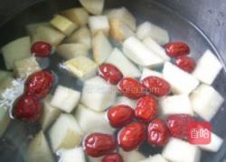 冰糖雪梨红枣饮的做法图解4