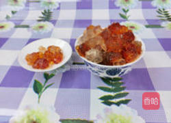 桃胶银耳蔓越莓糖水的做法图解1