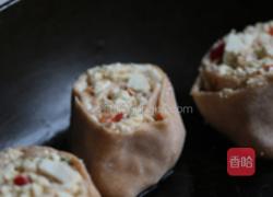 肉末豆腐卷的做法图解4