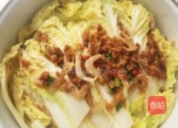 粉蒸娃娃菜的做法图解3