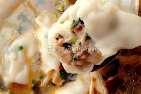 三鲜虾仁馄饨