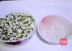 槐花蔓越莓米糕的做法图解4