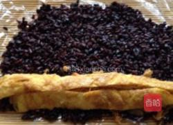 黑米寿司的做法图解3