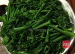 冰镇芥蓝的做法图解3