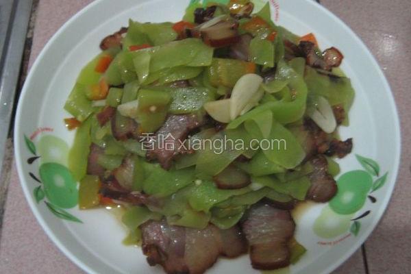 莴笋炒腊肉