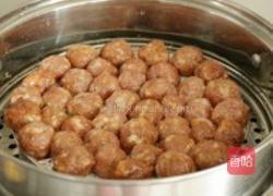 蒸牛肉丸子的做法图解10