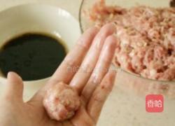 蒸牛肉丸子的做法图解8