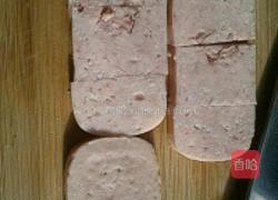 云腿午餐肉砂锅煲的做法图解2