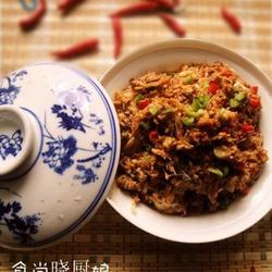 秘制酒酿香辣鱼末的做法[图]