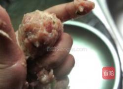 广式陈皮肉丸的做法图解3