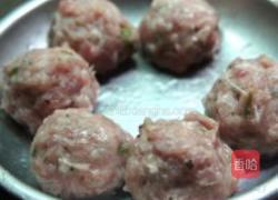 广式陈皮肉丸的做法图解4