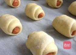 小热狗面包卷的做法图解4