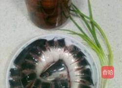 葱香酸梅蒸河鳗的做法图解1