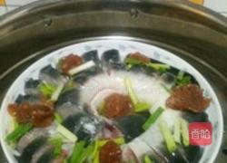 葱香酸梅蒸河鳗的做法图解6