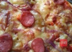 肥肠批萨的做法图解4