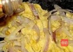 洋葱炒鸡蛋的做法图解5