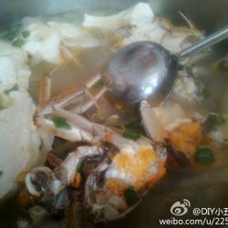 罗卜丝豆腐河蟹锅的做法[图]