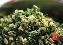 荠菜鸡蛋大馄饨的做法图解2