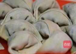 荠菜鸡蛋大馄饨的做法图解3