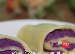紫薯薄餐的做法图解9