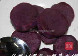 紫薯薄餐的做法图解2