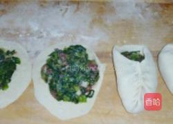 小白菜柳叶煎包的做法图解10