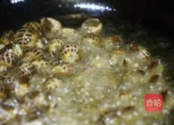 菜男椒盐花螺的做法图解3