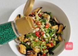 海虹拌菠菜的做法图解5