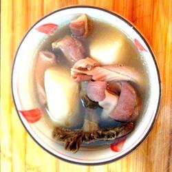 养胃健脾淮山红菇煲猪肚的做法[图]