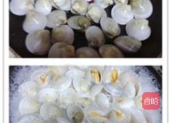 蚝油蛤蜊生菜的做法图解1