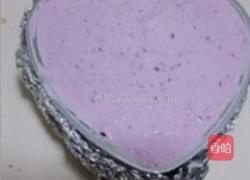 紫薯心形慕斯蛋糕的做法图解14