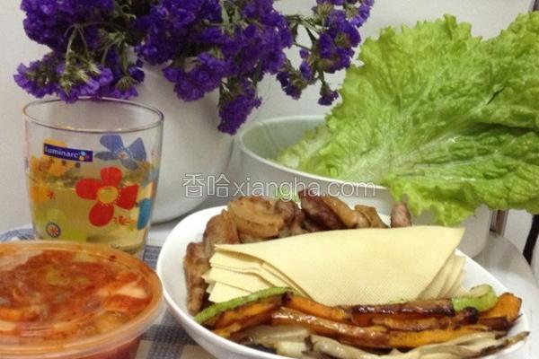 简单好吃菜包肉