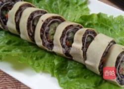 豆皮紫菜卷的做法图解11