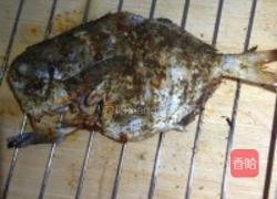 孜然味烤鲳鱼的做法图解4